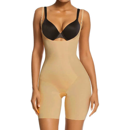 Women's Fashion Solid Color Tight One-Piece Shapewear