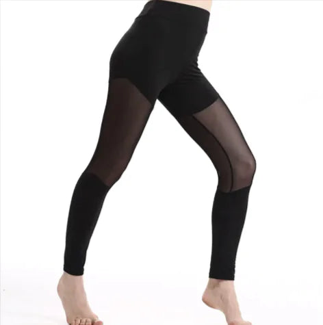 Women's Mesh Patchwork Workout Pants