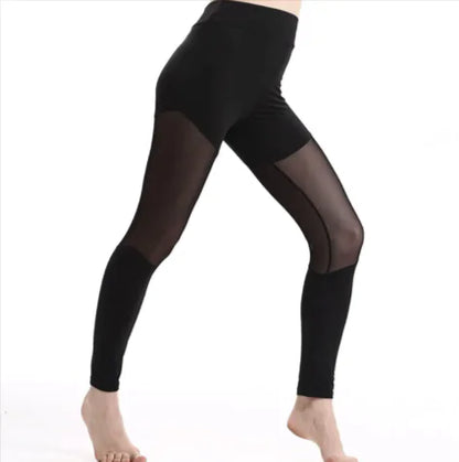 Women's Mesh Patchwork Workout Pants